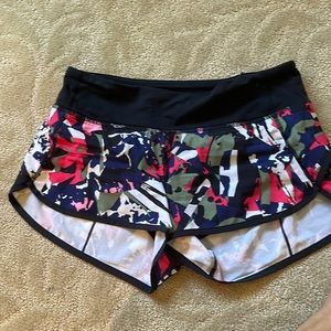 Lululemon speed shorts